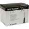 STERICAN Cánulas Luer-Lok 0,45x25 mm tamaño 18 marrón, 100 piezas