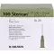 STERICAN Cánulas Luer-Lok 0,40x20 mm tamaño 20 gris, 100 piezas