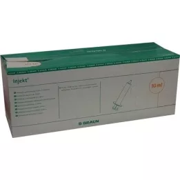 INJEKT Jeringa individual 10 ml Luer excéntrica PVC-fr., 100X10 ml