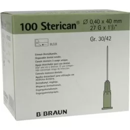 STERICAN Bote dental Luer 0,4x40 mm, 100 piezas
