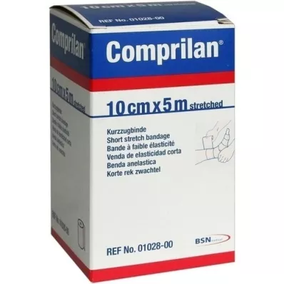 COMPRILAN venda elástica 10 cm x 5 m, 1 pieza