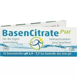 BASEN CITRATE Pur Teststr.pH 5,9-7,7 n.Apot.R.Keil, 26 piezas