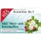 Bolsa de filtro de té cardiovascular H&amp;S, 20 x 2,0 g
