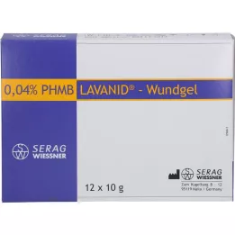 LAVANID Gel para heridas, 12X10 g