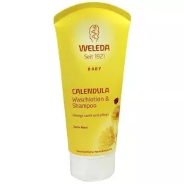 WELEDA Loción limpiadora de caléndula &amp; Champú, 200 ml