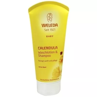WELEDA Loción limpiadora de caléndula &amp; Champú, 200 ml