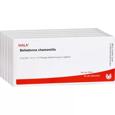 BELLADONNA CHAMOMILLA Ampollas, 50X1 ml