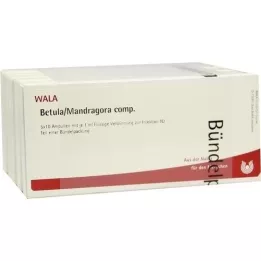 BETULA/MANDRAGORA comp. ampollas, 50X1 ml