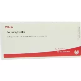 FORMICA/OXALIS Ampollas, 10X1 ml