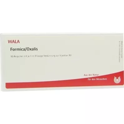 FORMICA/OXALIS Ampollas, 10X1 ml