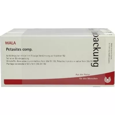 PETASITES comp. ampollas, 50X1 ml