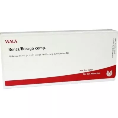 RENES/BORAGO comp. ampollas, 10X1 ml RENES/BORAGO comp. ampollas, 10X1 ml