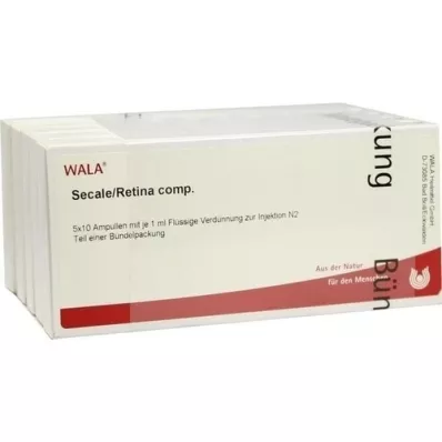 SECALE RETINA comp. ampollas, 50X1 ml