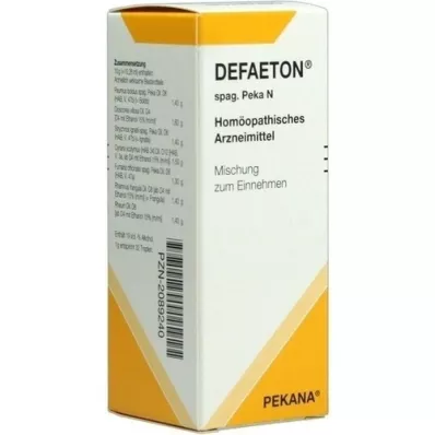 DEFAETON spag.Peka N gotas, 50 ml