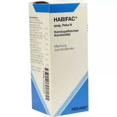 HABIFAC spag.Peka N gotas, 100 ml