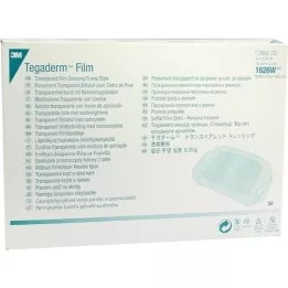 TEGADERM Película 3M 10x12 cm 1626W, 50 unidades