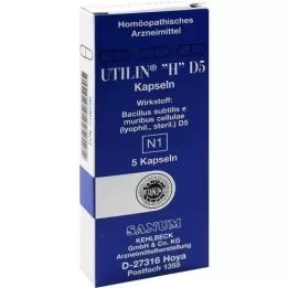 UTILIN H D 5 cápsulas, 5 piezas