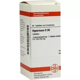 HYPERICUM D 30 tabletas, 80 piezas