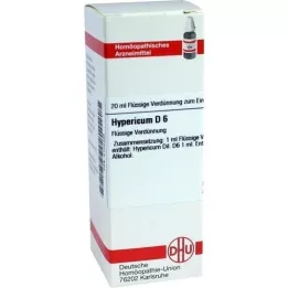 HYPERICUM Dilución D 6, 20 ml