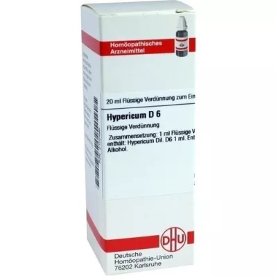 HYPERICUM Dilución D 6, 20 ml