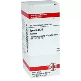 IGNATIA D 30 tabletas, 80 piezas