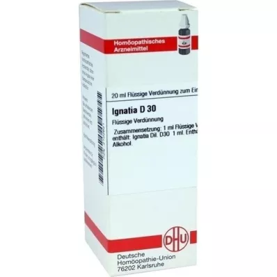 IGNATIA Dilución D 30, 20 ml
