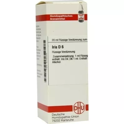 IRIS Dilución D 6, 20 ml