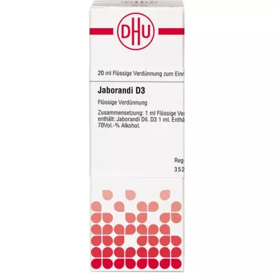 JABORANDI Dilución D 3, 20 ml