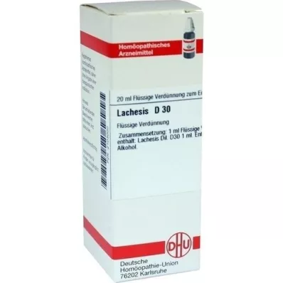 LACHESIS Dilución D 30, 20 ml