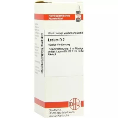 LEDUM Dilución D 2, 20 ml