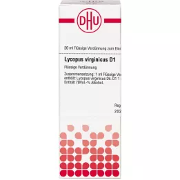 LYCOPUS VIRGINICUS Dilución D 1, 20 ml