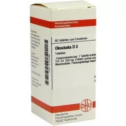 OKOUBAKA D 3 tabletas, 80 piezas