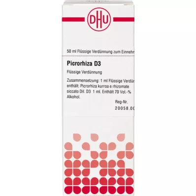 PICRORHIZA Dilución D 3, 50 ml