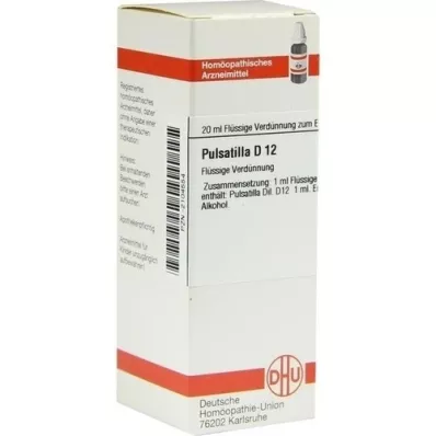 PULSATILLA Dilución D 12, 20 ml
