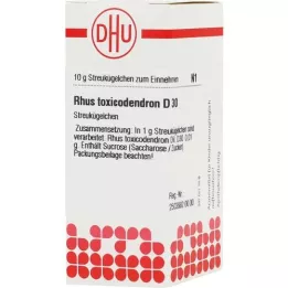 RHUS TOXICODENDRON D 30 glóbulos, 10 g