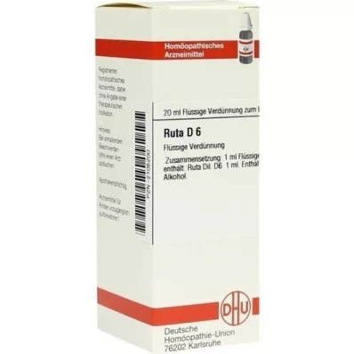 RUTA Dilución D 6, 20 ml