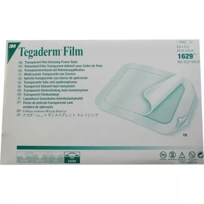 TEGADERM Película 3M 20x30 cm 1629, 10 piezas