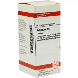SELENIUM D 6 tabletas, 80 piezas