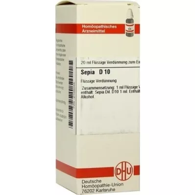 SEPIA Dilución D 10, 20 ml