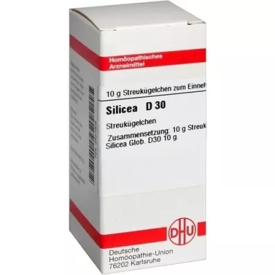 SILICEA D 30 glóbulos, 10 g