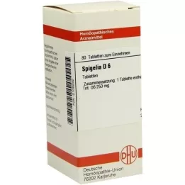 SPIGELIA D 6 tabletas, 80 piezas