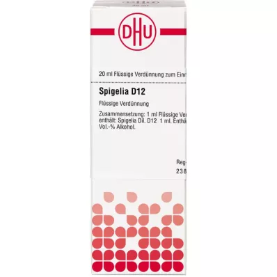 SPIGELIA Dilución D 12, 20 ml