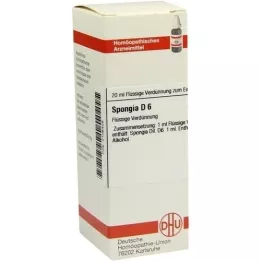 SPONGIA Dilución D 6, 20 ml