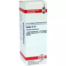 SULFUR Dilución D 12, 20 ml