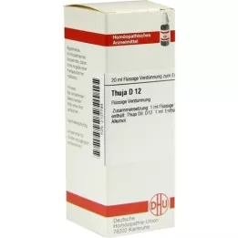 THUJA Dilución D 12, 20 ml