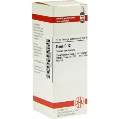 THUJA Dilución D 12, 20 ml
