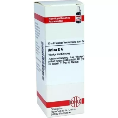 URTICA Dilución D 6, 20 ml URTICA Dilución D 6, 20 ml