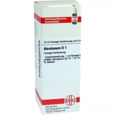ABROTANUM Dilución D 1, 20 ml