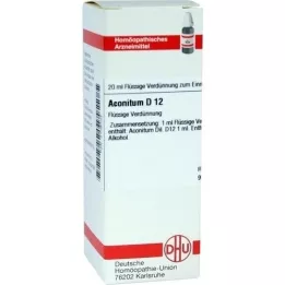 ACONITUM Dilución D 12, 20 ml