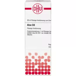 ALOE Dilución D 3, 20 ml
